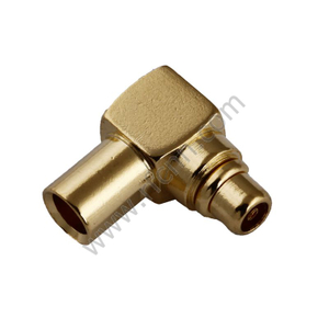 MMCX זכר זווית ישרה Crimp עבור RG405 PCB מחבר RF